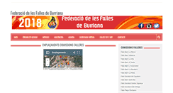 Desktop Screenshot of federaciofallesburriana.com