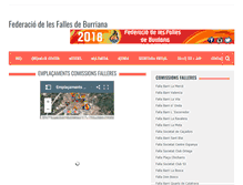 Tablet Screenshot of federaciofallesburriana.com